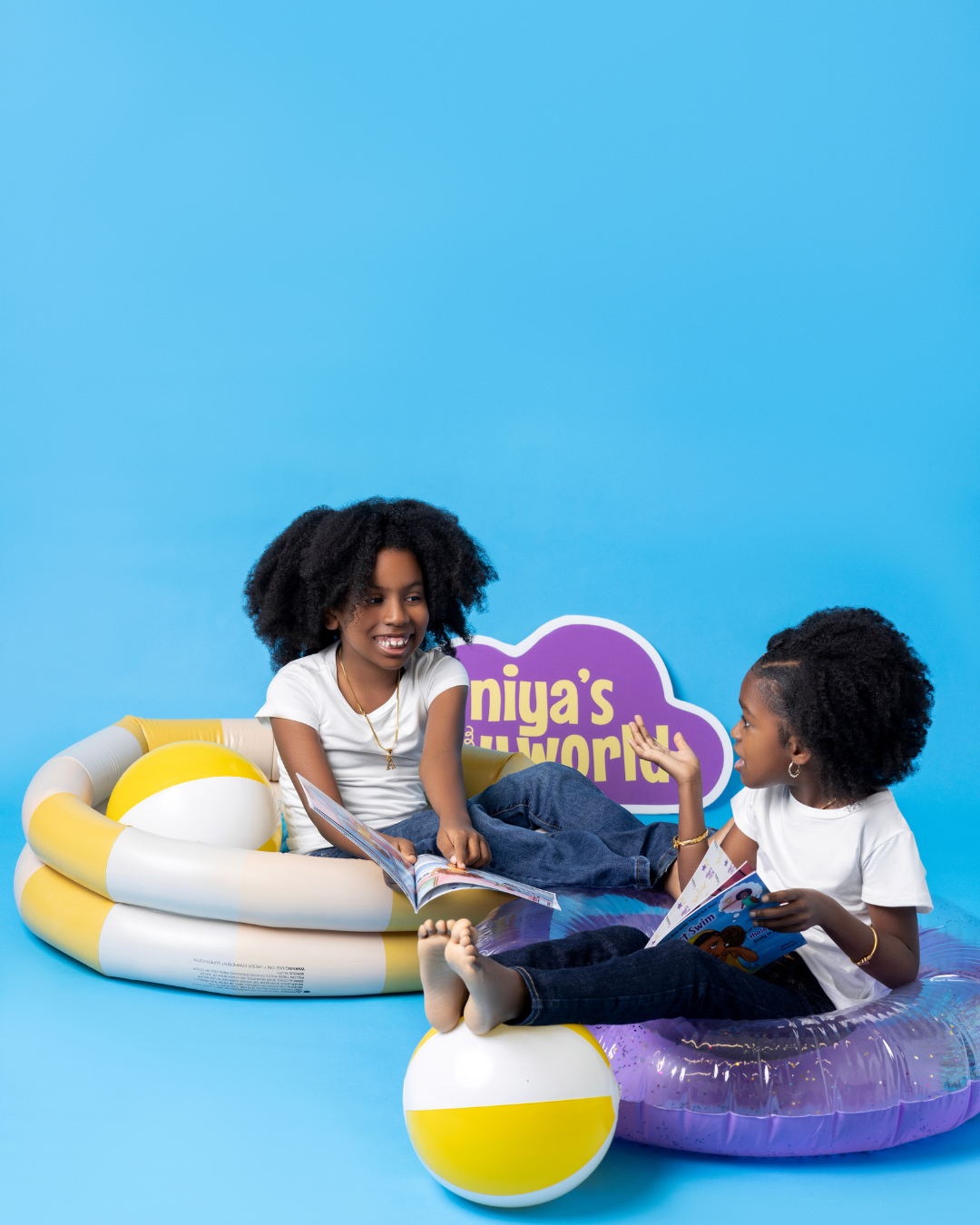 Niya’s First Swim – Children’s Book About Natural Hair