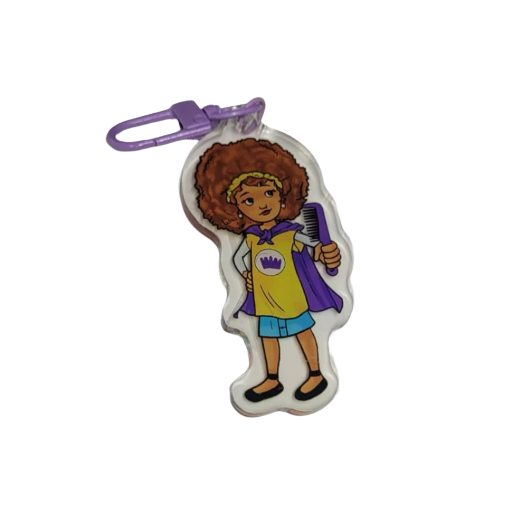 Niya On the Go" Keychain Charm