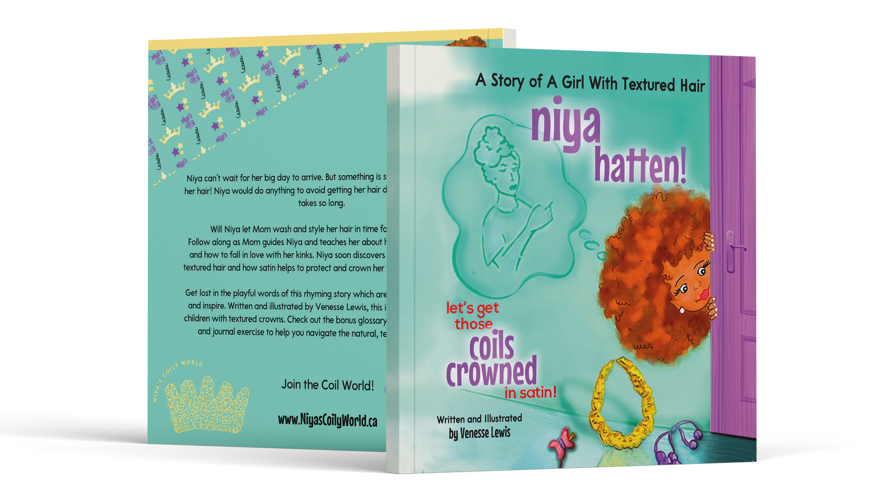 Niya Hatten! Let’s get those coils crowned in Satin!” - Book