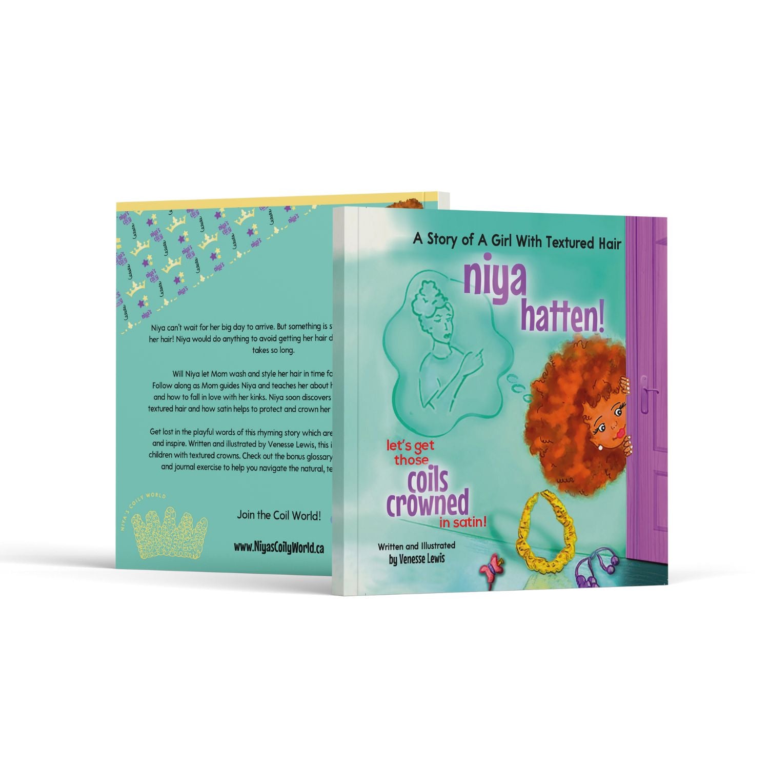 Niya Hatten! Let’s get those coils crowned in Satin!” - Book