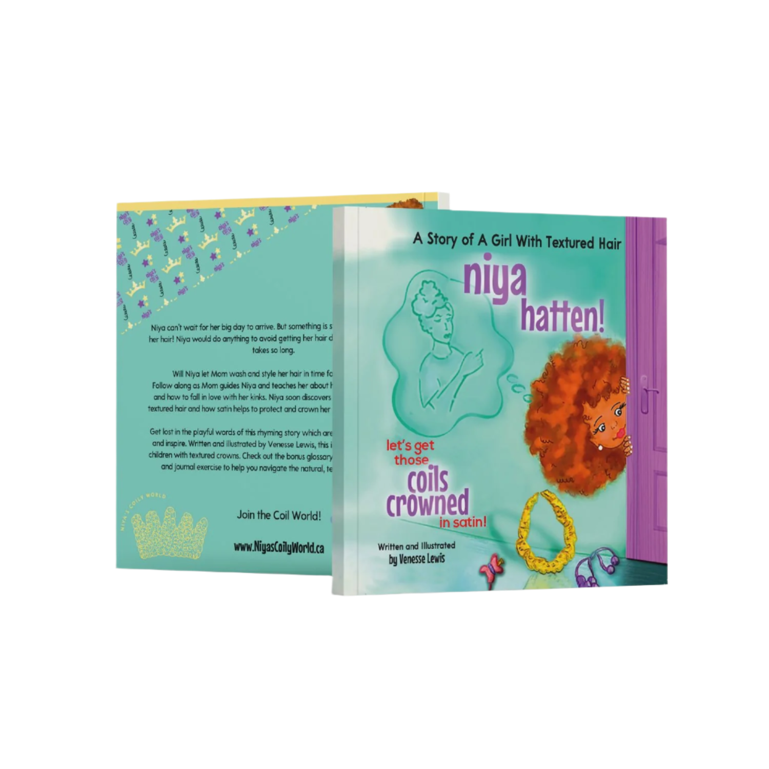 Niya Hatten! Let’s get those coils crowned in Satin!” - Book