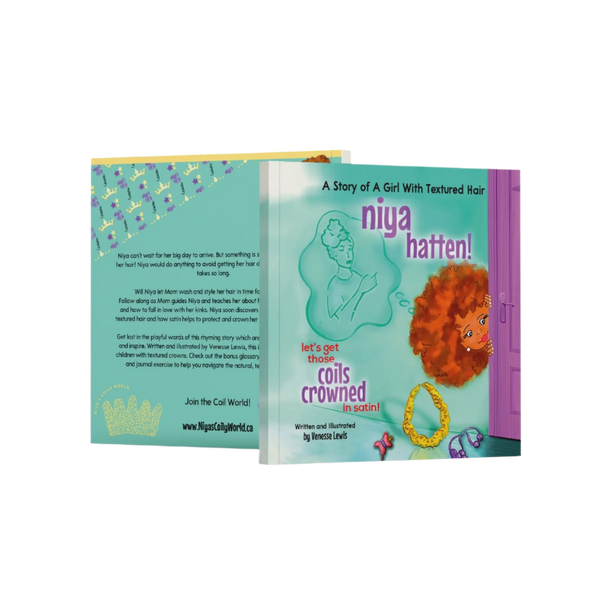 Niya Hatten! Let’s get those coils crowned in Satin!” - Book