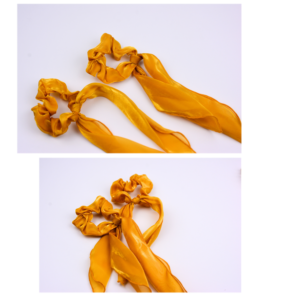 Satin Scrunchie Bow